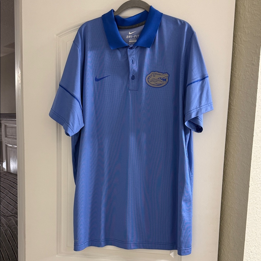 Nike Blue Men's  Florida Gator Polo Shirt